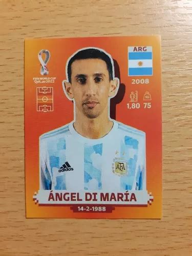 Figurita Mundial Qatar Original Arg Di Maria En Venta En