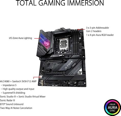 ASUS ROG Strix Z690-E Gaming WiFi 6E, PCIe 5.0, DDR5: 320 у.е ...