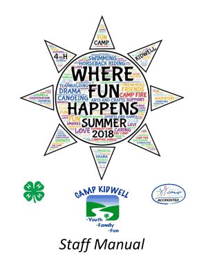 fillable  staff guidelines rules  responsibilities fax email