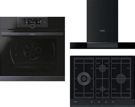 Set Haier HATS6DS46BWIFI + Haier HAVG5D4HB + Haier HWO60SM5F5BH ...