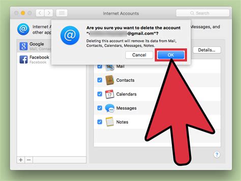 how to remove email account from icloud