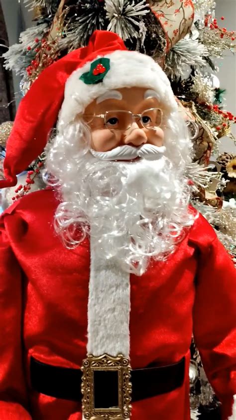 Deluxe Animated 60 5 Singing Story Telling Santa Claus Life Size