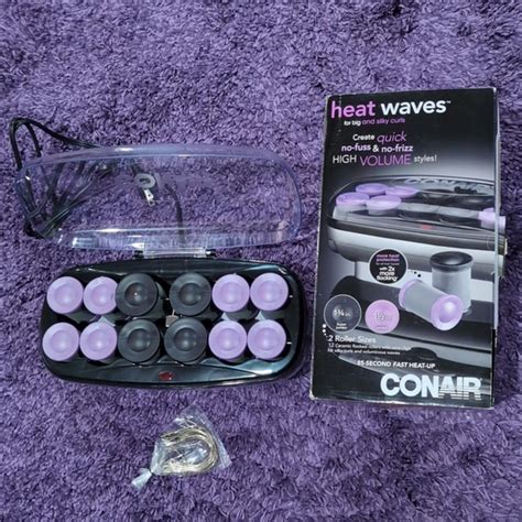 Conair Hair Conair Xtreme Instant Heat Jumbo Super Hot Rollers With Wire Clips Poshmark