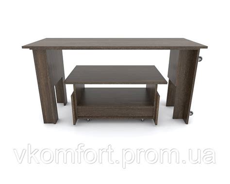 Купить Стол трансформер журнальный обеденный Алекс на колесиках (КУМИР ...