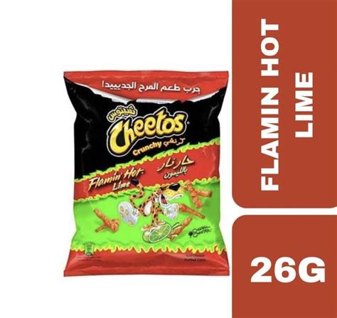 Cheetos Crunchy Flamin Hot Lime 26g ชโตส ขนมเผดรสมะนาว 26 กรม Lazada co th