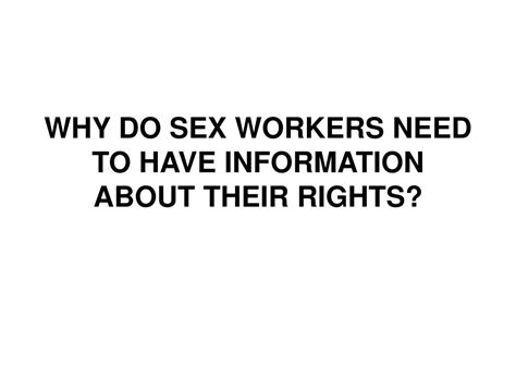 Ppt Building Knowledge Among Sex Workers And Human Rights Powerpoint Presentation Id