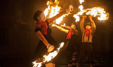 Огненное (фаер) шоу - Заказать фаер шоу на мероприятие