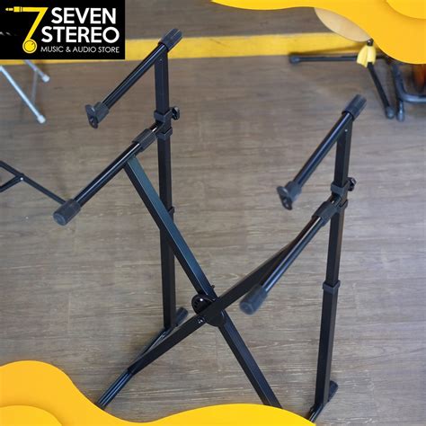 Jual Hercules Ks210b Double Keyboard Stand Shopee Indonesia