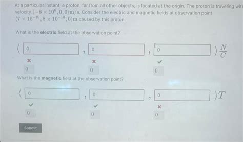 Solved At A Particular Instant A Proton Far From All Other Chegg