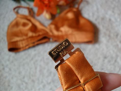 Luxury Lingerie Review Studio Pia Petra Silk Bralette Waist Thong Esty Lingerie