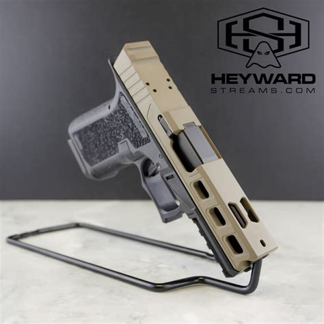 Complete Slide Assembly For Glock 19 Gen 3 Model Elite Fde Rmr Cut 9mm