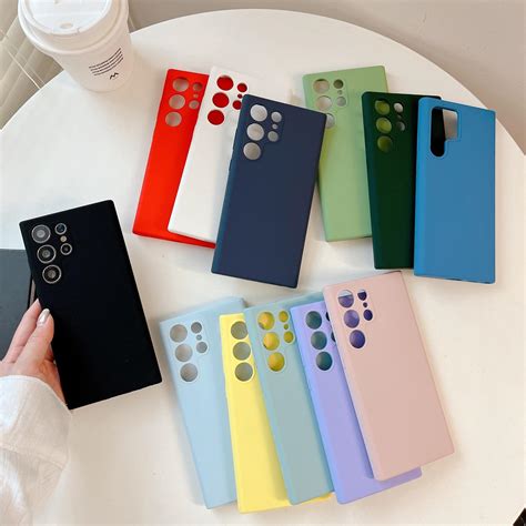 Luxury Original High Quality Super Soft Liquid Silicone Phone Case for