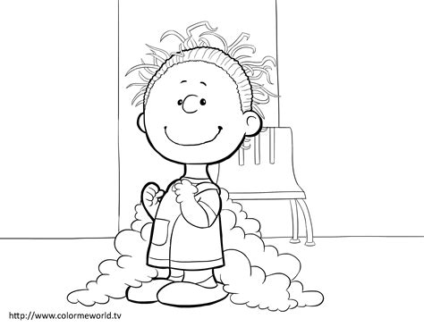 Pig Pen Pdf Printable Coloring Page Peanuts Coloring Pages