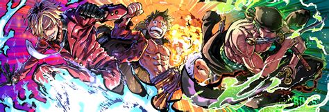 Zoro And Sanji And Luffy