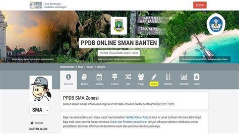 Pendaftaran Ppdb Banten Jenjang Sma Negeri Dibuka Mulai Hari Ini