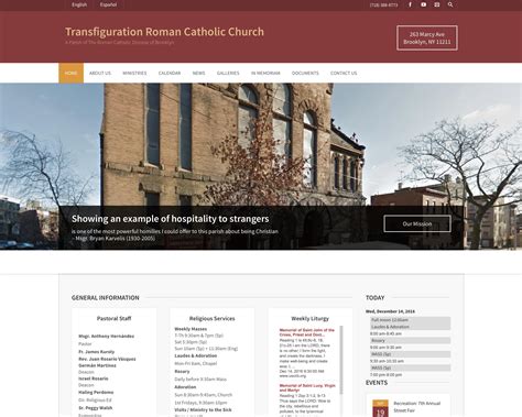 New outreach programs will expand from the transfiguration catholic church 3