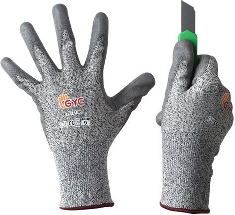 TK-713A / Cut Resistant Gloves - Level 5 Cut Protection Soft PU coated