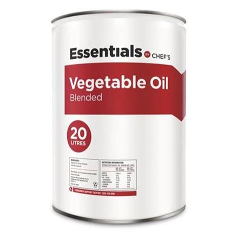 Vegetable Oil 20ltr Moi Burdekin Distributors