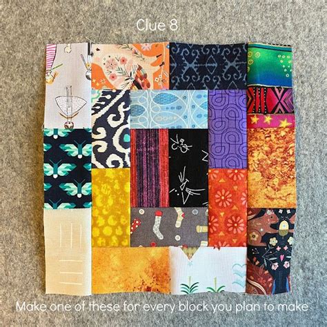 potato chip quilt block pattern  printable pattern