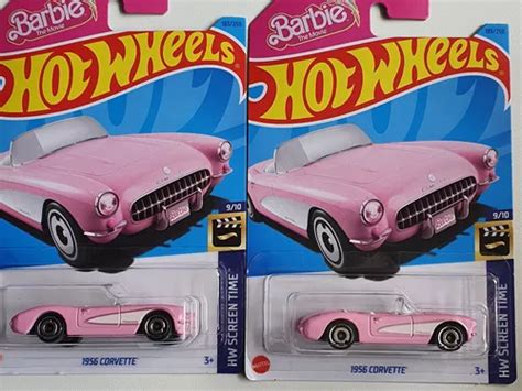 Hot Wheels Corvette Barbie Unidades Parcelamento Sem Juros