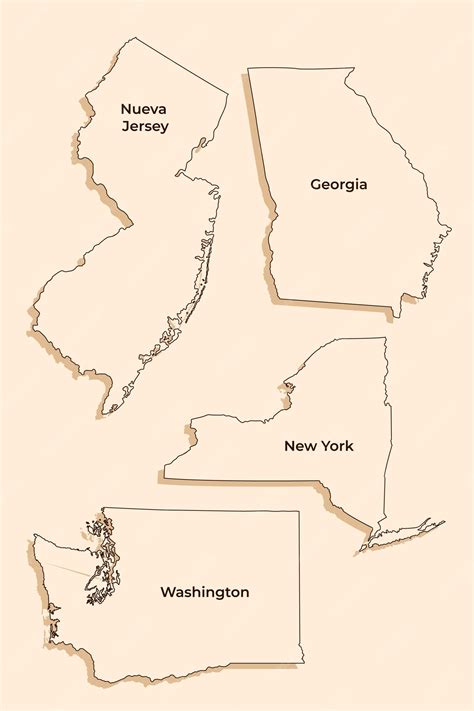 Middle Colonies Map Outline