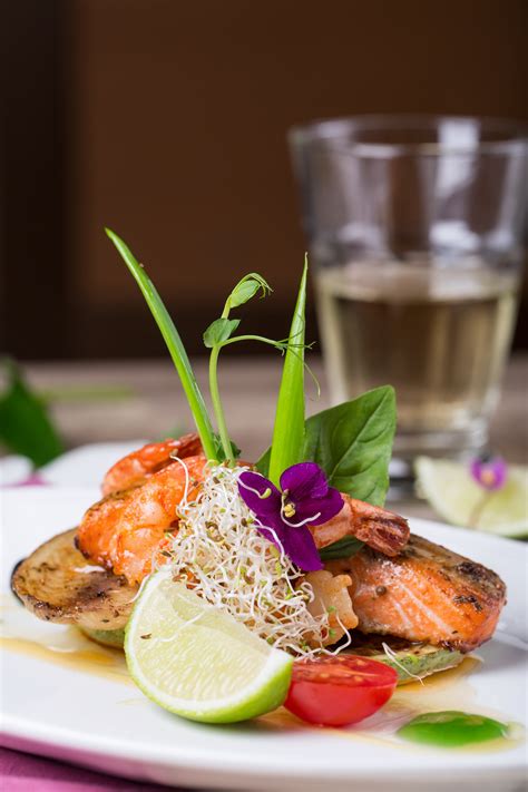 Free photo: Luxury Dish of Seafood Up Close - Clean, Out, Snacks - Free