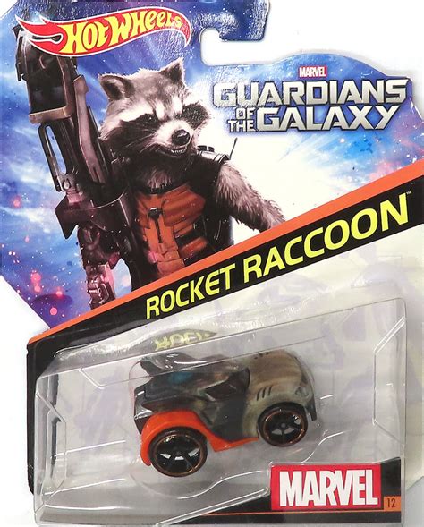 駿河屋 ROCKET RACCONN ブラウンオレンジ ガーディアンズオブギャラクシー Hot Wheels