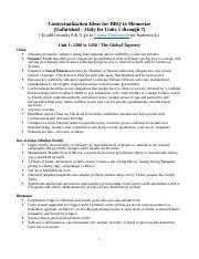 Effective Contextualization Strategies for DBQ Essays | Course Hero