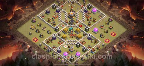 war base   link hybrid town hall level  cwl base copy