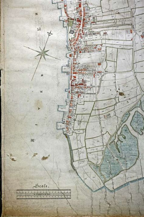 Henry Troakes Map Of Topsham Devon Museums Group Collections