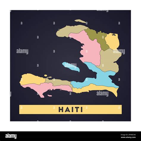 Printable Vector Map Of Haiti With Departments – MVAKNO