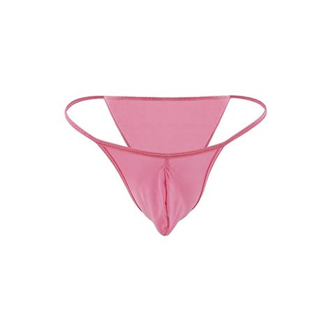 Iefiel Tanga Perizoma Da Uomo Gay Invisible Slip String Vita Bassa Bikini Intimo Mutande Thong