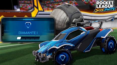 PEGUEI MEU DIAMANTE NO ROCKET LEAGUE SIDESWIPE YouTube