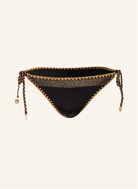 BANANA MOON COUTURE Triangle Bikini Bottoms NAZCA BLIKA In Black Gold Breuninger