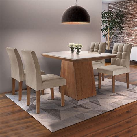 Conjunto De Mesa Para Sala De Jantar