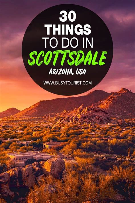 30 Best And Fun Things To Do In Scottsdale Arizona Arizona Travel