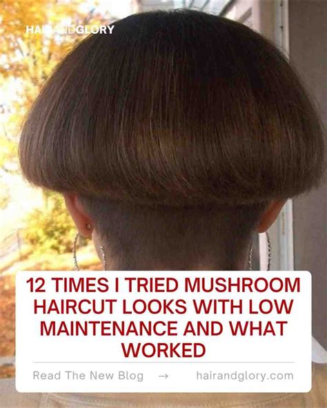 12 Ways to Style Your Mushroom Haircut Look for January 2026 - Hair and ...