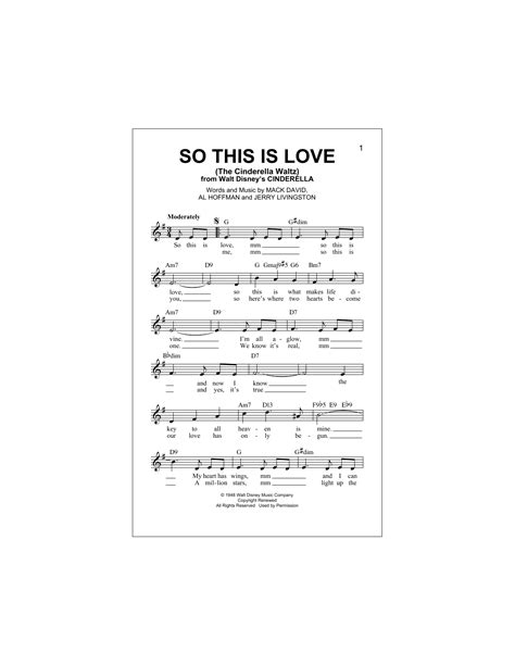 So This Is Love Chords Sheet And Chords Collection