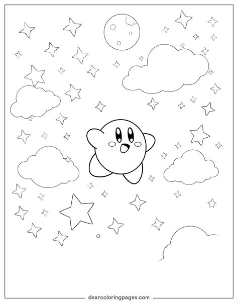 Kirby Coloring Pages - 15 Free Printable Coloring Pages
