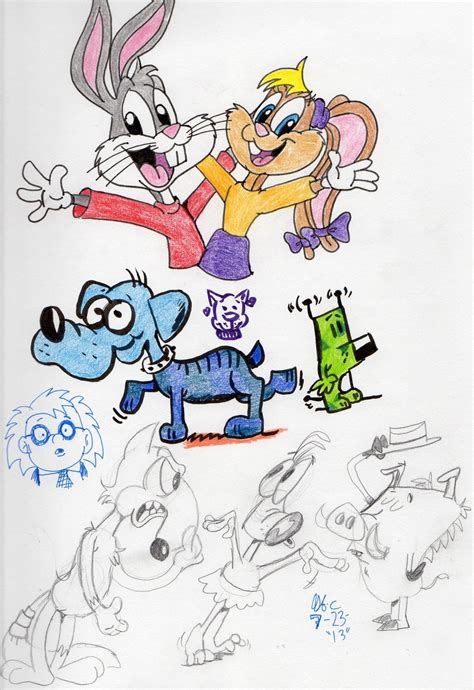 Looney Tunes Show Tiny Toons Theme Parody By Spongefox On Deviantart