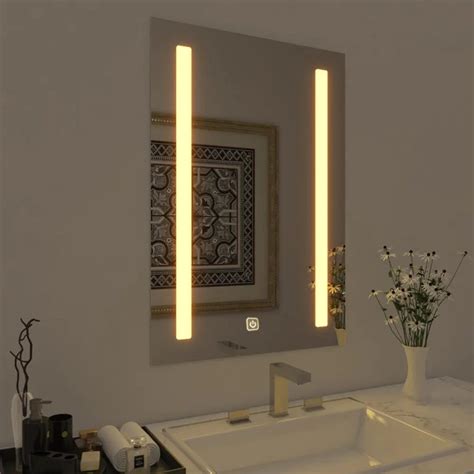 Modern Designed LED Rectangular Bathroom Mirror WallMantra