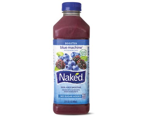 Aldi Us Naked Blue Machine Juice Smoothie