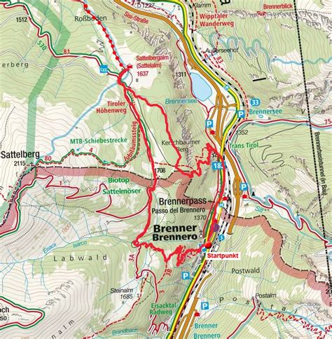 Sattelbergalm Rundwanderung Vom Brenner Am Tiroler Höhenweg