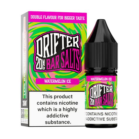 Drifter Bar Salts Watermelon Ice Buy 10ml Vape Juice