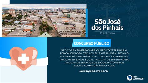 Concurso São José dos Pinhais PR 2022 2023