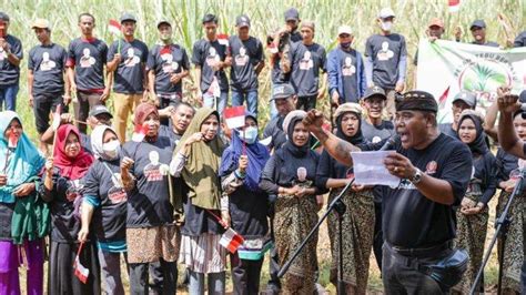 Dukungan Ke Ganjar Muncul Dari Petani Tebu Di Ogan Komering Ilir