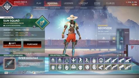 All Swimsuit Skins In Apex Legends Sun Squad Collection Event Press