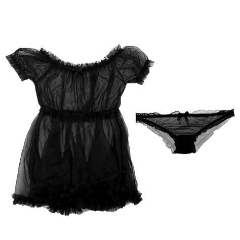 Sexy Pyjamas Robe Transparente Lingerie Sexy Sous V Tements En Dentelle Chaude Rotique Sexy