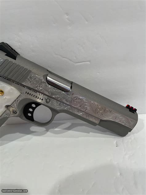 Colt O Ccs Super Competition Custom Hand Engraved