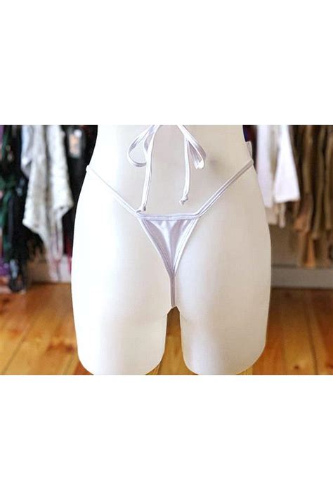 Siren Doll Customise Bikini Bottom White And Beige Tone